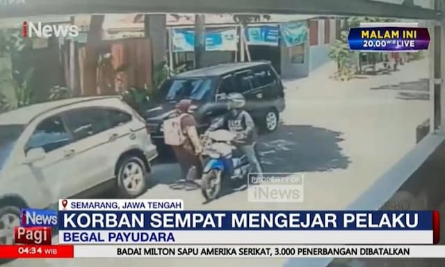 Pelaku Begal Payudara di Semarang Ditangkap Polisi, Korban Anak Sekolah