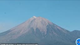 Gunung Semeru 2 Kali Erupsi Beruntun Hari Ini, Status Level II Waspada