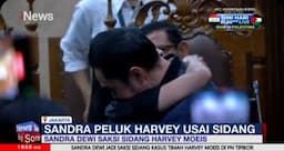 Momen Sandra Dewi dan Harvey Moeis Berpelukan serta Cium Tangan di Sidang Korupsi Timah