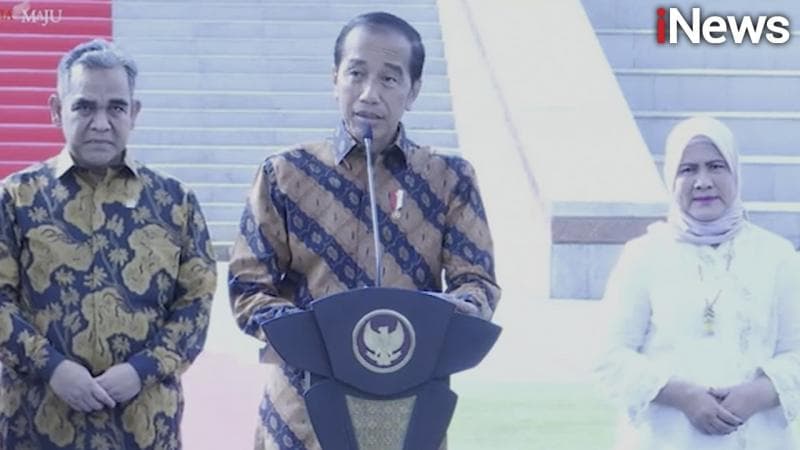 Resmikan Istana Negara di IKN, Jokowi: Istana Garuda Akan Diresmikan Prabowo