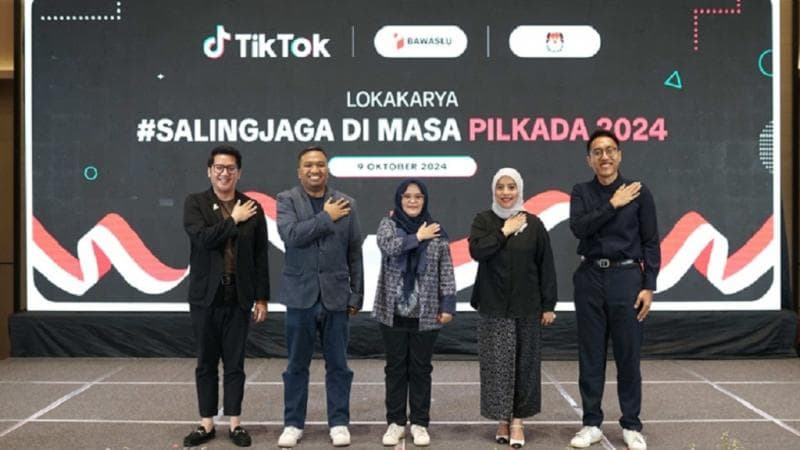 Jaga Integritas Pilkada 2024, TikTok Gandeng Bawaslu dan KPU