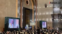 Besar Masjid Nabawi Isi Khotbah Jumat di Masjid Istiqlal, Ini Pesannya