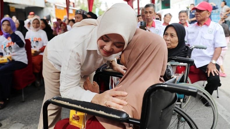 Atalia ke Warga Sawah Besar: Ridwan Kamil akan Perjuangkan Nasib Rakyat! 