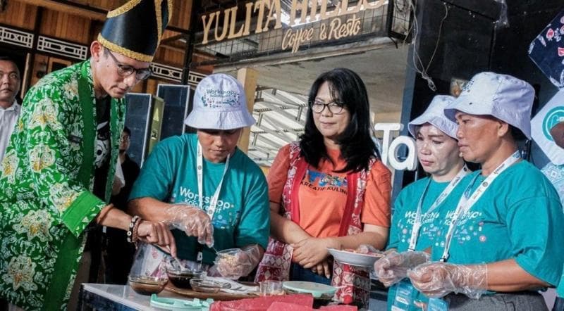 Sandiaga Uno Dukung Kota Bitung Masuk UNESCO Creative Cities Network