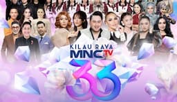 Rayakan Hari Ulang Tahun Ke-33, MNCTV Hadirkan Konser Spektakuler Bertabur Bintang