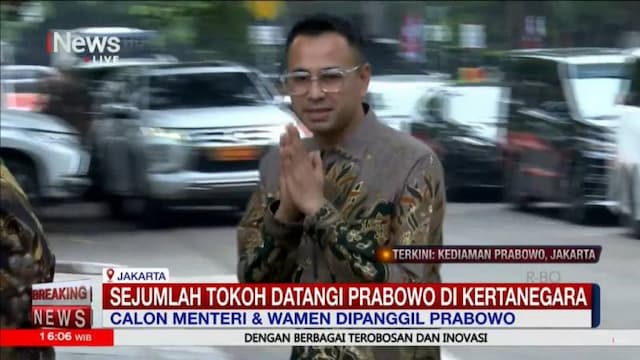 Raffi Ahmad Datangi Rumah Prabowo Subianto, Jadi Wamen?