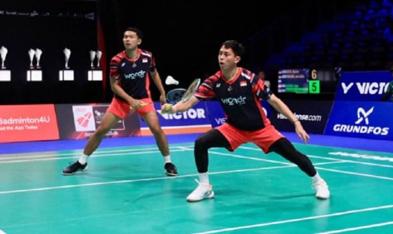 Fajar/Rian Dikalahkan Astrup/Rasmussen, Indonesia Tak Punya Wakil di Final Denmark Open 2024