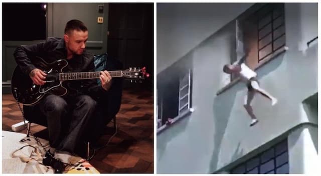 Viral Video Detik-Detik Diduga Liam Payne Jatuh dari Lantai 3 Hotel, Netizen Curiga Bunuh Diri