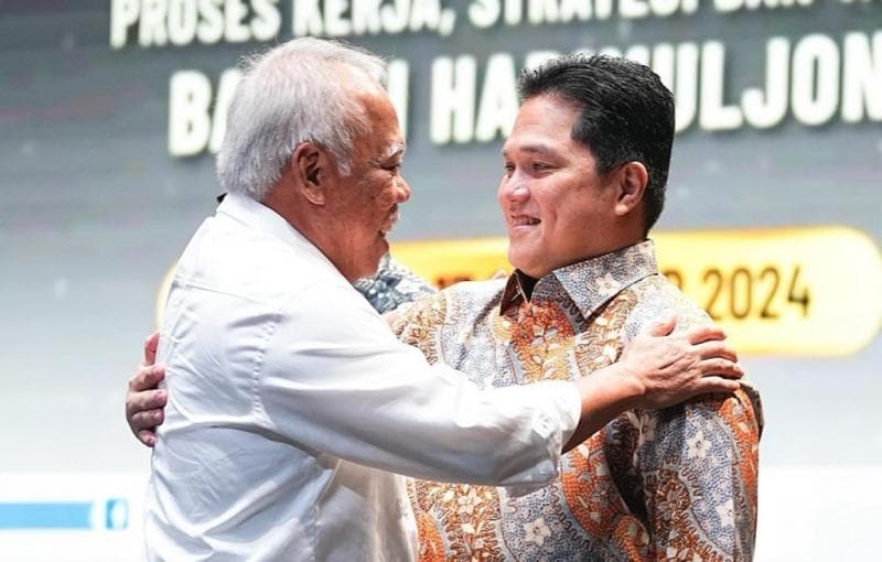 Basuki Tak Masuk Kabinet Prabowo, Erick Thohir: Menteri Senior yang Pekerja Keras