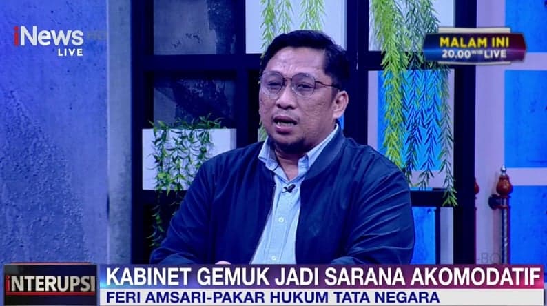 INTERUPSI: Feri Amsari Sebut Kabinet Prabowo Berpotensi Terlalu Gemuk, Singgung AS