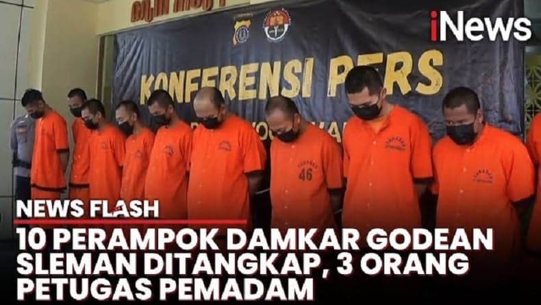 Terungkap Motif Anggota Damkar Godean Rampok dan Aniaya Komandan Regu, Sakit Hati