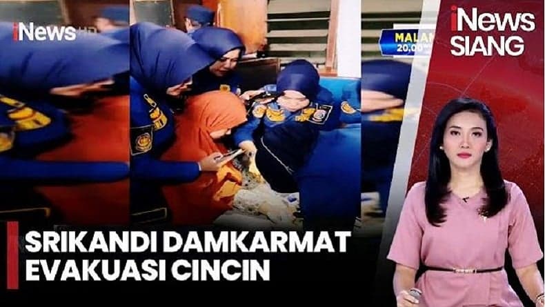 Aksi Srikandi Damkarmat Makassar, Berhasil Lepaskan Cincin di Jari Ibu asal Maros