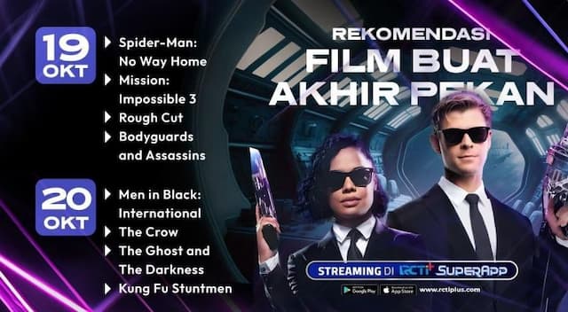 Rekomendasi Film Buat Akhir Pekan Streaming di RCTI+ SuperApp