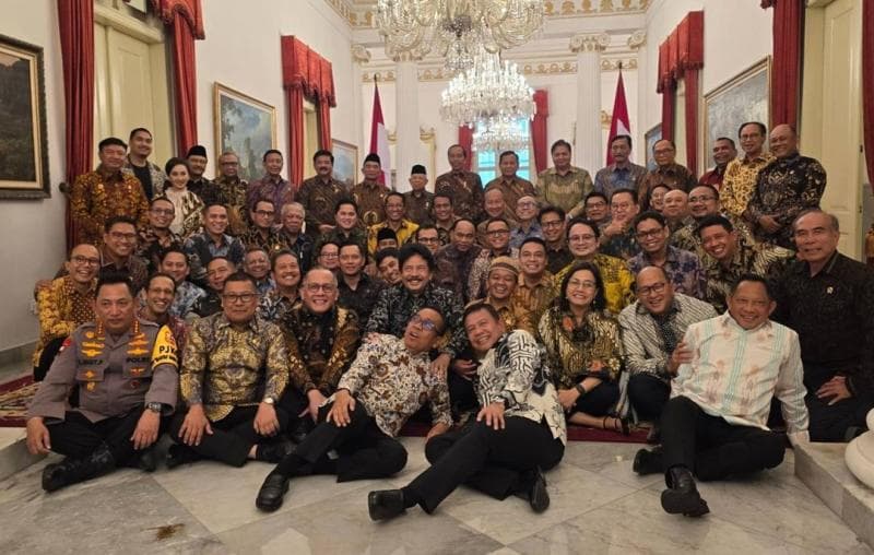 Foto Bersama Para Menteri dengan Jokowi jelang 20 Oktober, Sri Mulyani-Tito Lesehan