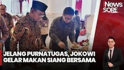 Momen Makan Siang Jokowi dengan Para Menteri di Istana Negara