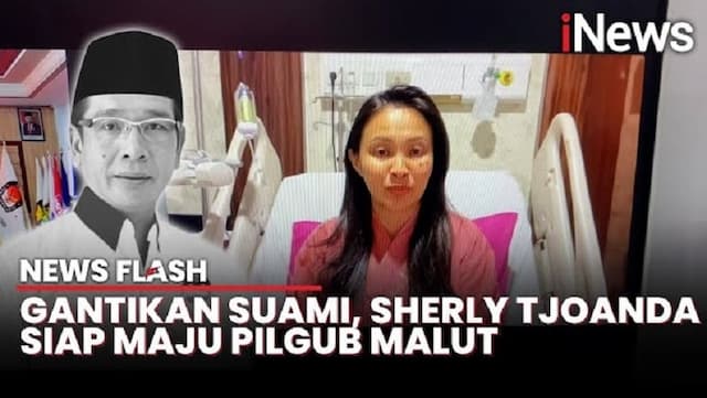 Gantikan Benny Laos sebagai Cagub Malut, Sherly Tjoanda: Saya Siap Lanjutkan Perjuangan Suami