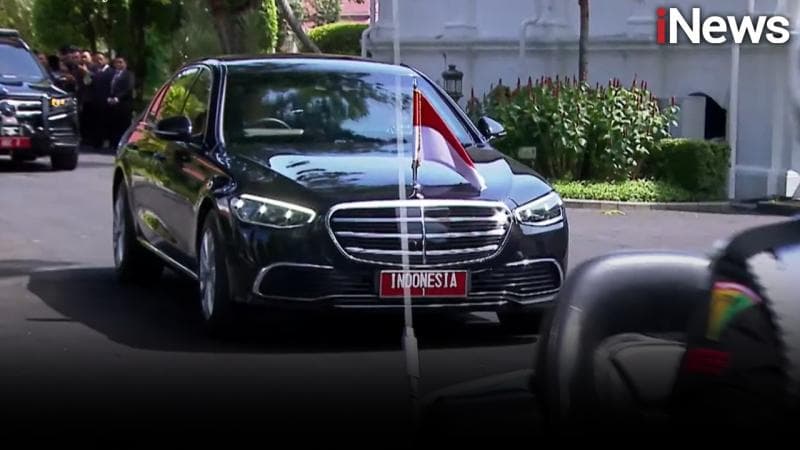 Jokowi Bertolak ke Gedung MPR Lewat Gerbang Istana Merdeka