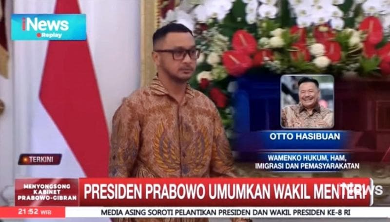 Giring Ganesha Duduki Kursi Wakil Menteri Kebudayaan