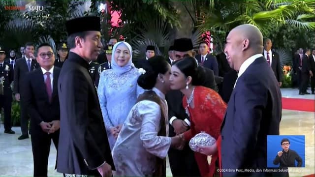 Iriana Jokowi dan Selvi Ananda Tampil Anggun di Hari Pelantikan Prabowo-Gibran