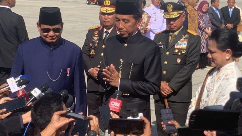 Respons Jokowi soal Susunan Kabinet Merah Putih Prabowo-Gibran