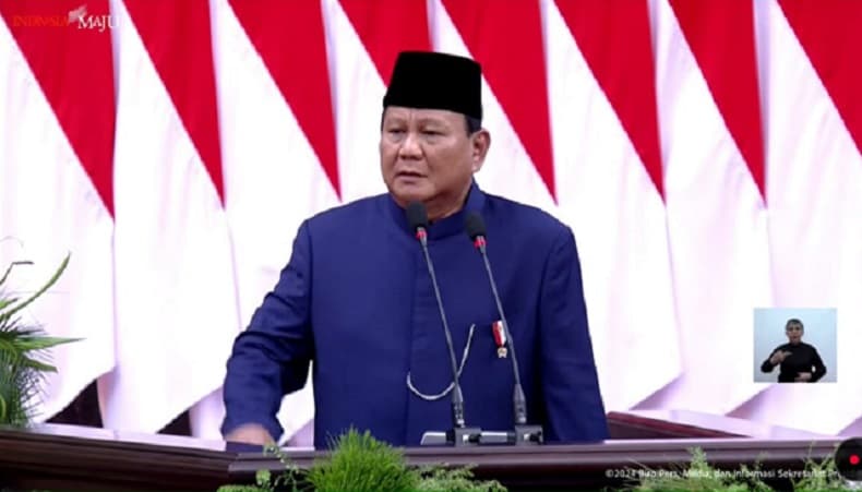 Prabowo Pidato Berapi-api: Kita Harus Bekerja untuk Rakyat, Bukan Kerabat dan Keluarga