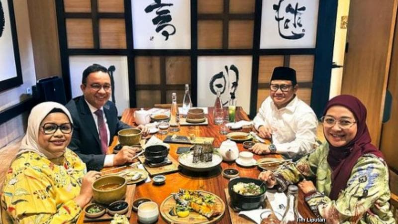  Momen Anies Baswedan Makan Bareng Cak Imin: Traktiran Dapat Pekerjaan