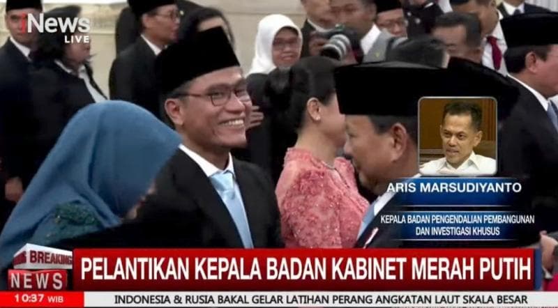 Momen Bahagia Gus Miftah Dilantik Jadi Utusan Khusus Presiden: Saya Bersumpah Setia pada UUD