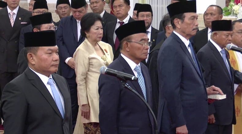 Prabowo Lantik Luhut hingga Terawan Jadi Penasihat Khusus Presiden