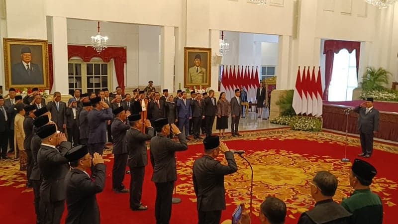 Prabowo Lantik Budiman Sudjatmiko Jadi Kepala Badan Percepatan Pengentasan Kemiskinan