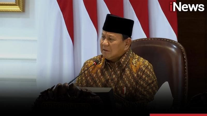 Prabowo Minta Bawahan Menteri yang Tidak Bisa Kerja Tinggal di Rumah Aja