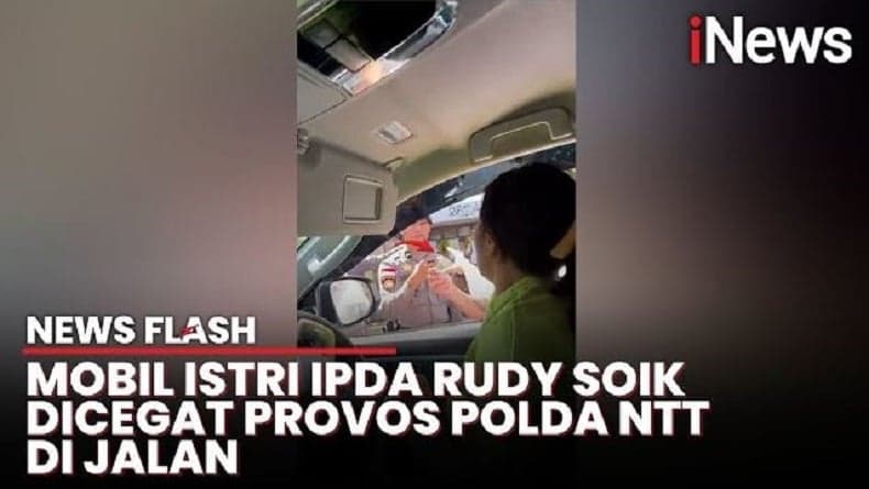 Viral Mobil Istri Rudy Soik Dicegat Provos Polda NTT Berujung Cekcok di Jalan