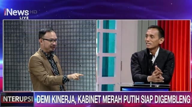 INTERUPSI: Seru! Debat Politikus Gerindra dengan Pengamat soal Status Mayor Teddy di TNI