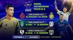 Link Live Streaming Liga Arab Saudi Pekan ke-8 di RCTI+ SuperApp, Al Nassr Vs Al Kholood