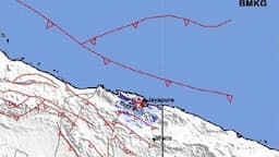 Gempa Hari Magnitudo 3,8 Guncang Jayapura, Getaran Terasa Cukup Kuat