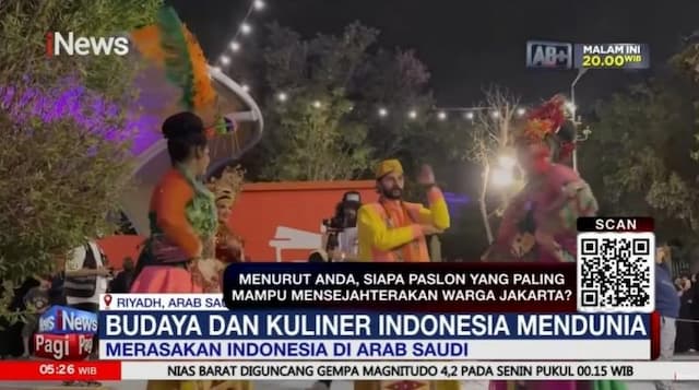 Budaya dan Kuliner Indonesia Mendunia Disambut di Arab Saudi