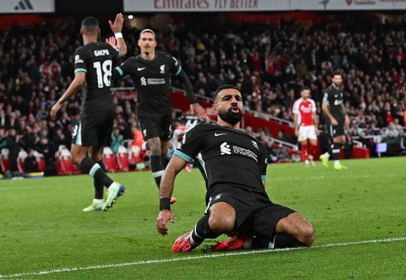 Hasil Arsenal Vs Liverpool: Moh Salah Selamatkan The Reds dari Kekalahan!