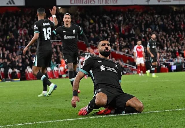 Hasil Arsenal Vs Liverpool: Moh Salah Selamatkan The Reds dari Kekalahan!