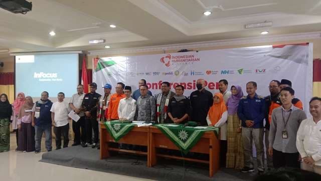 Peduli Palestina, Indonesian Humanitarian Alliance Kirim Bantuan Kemanusiaan