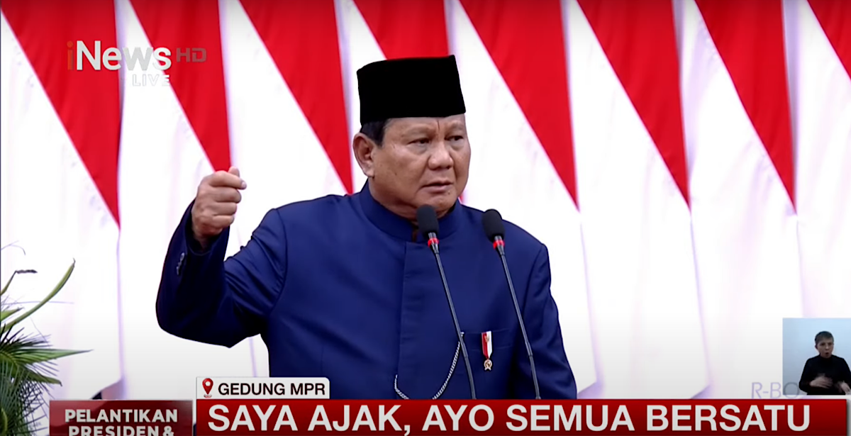 Harus Berani Hadapi Ancaman, Prabowo: Jangan Punya Sikap Seperti Burung Unta