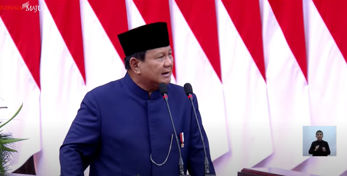 Presiden Prabowo: Sekarang Saya Menang, Saya Ajak Semua Pihak Ayok Bersatu