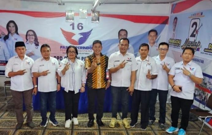 Pilkada Siantar 2024, Perindo Gelar Konsolidasi Dengan Pasangan Mangatas Silalahi-Ade Sandra