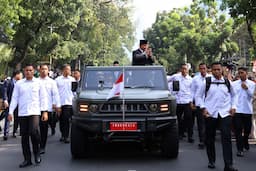 Melihat Rekam Jejak 4 Ajudan Presiden Prabowo dari TNI-Polri