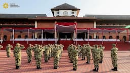 Momen Menteri Prabowo-Gibran Jalani Retret di Akmil Magelang, Sudah Kayak Tentara Beneran