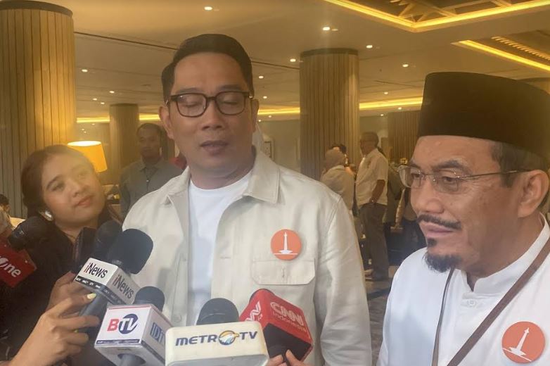 Hadapi Debat Kedua Pilkada Jakarta, Ridwan Kamil - Suswono Berangkat ke Beach City Internasional Stadium