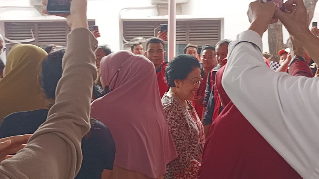 Momen Megawati-Puan Hadiri Peresmian Sekretariat TMP PDIP