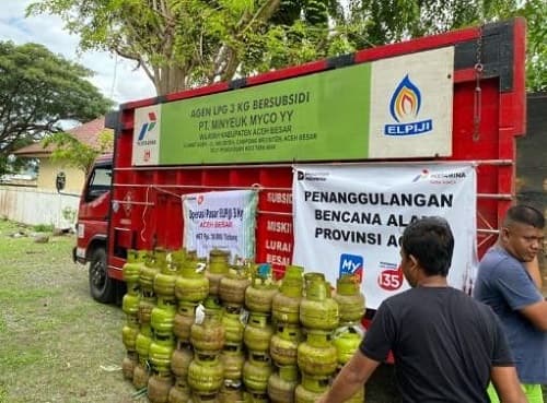 Pertamina Distribusikan 100 Ribu Tabung LPG 3 Kg Lewat Operasi Pasar di Aceh Pertamina Distribusikan 100 Ribu Tabung LPG 3 Kg Lewat Operasi Pasar di Aceh