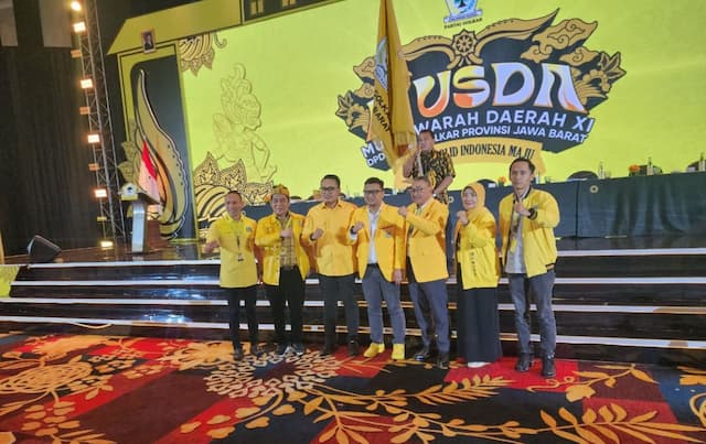 Daniel Muttaqien Terpilih Jadi Ketua Golkar Jabar, Ade Jaro Tekankan Sinergitas dengan KDM Daniel Muttaqien Terpilih Jadi Ketua Golkar Jabar, Ade Jaro Tekankan Sinergitas dengan KDM