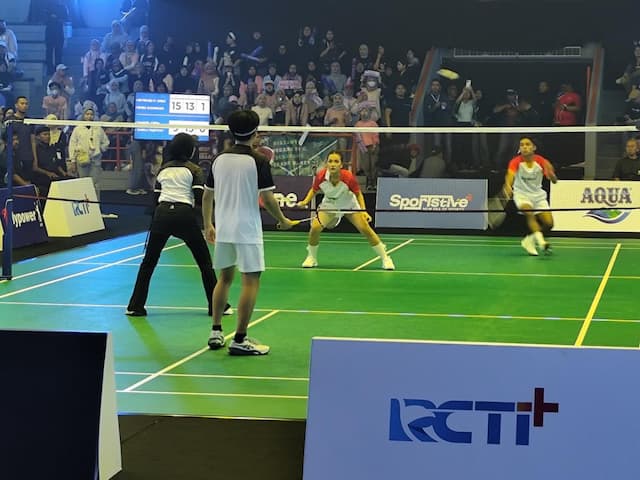 Dukung Betrand Peto di SporTstive+, Ruben Onsu Tegang dari Bangku Penonton Dukung Betrand Peto di SporTstive+, Ruben Onsu Tegang dari Bangku Penonton