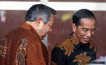 Istana Bantah Jokowi Bertemu SBY di Stadion GBK Minggu Pagi