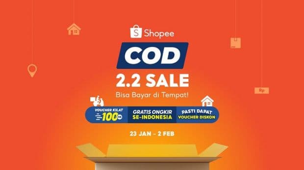 Ini Tips Belanja Bijak dan Hemat ala Shopee COD 2.2 Sale